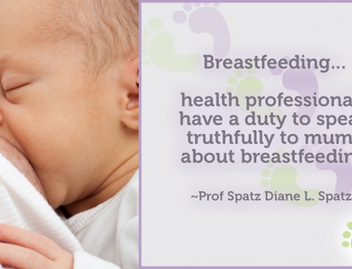 Breastfeeding – be honest with mums